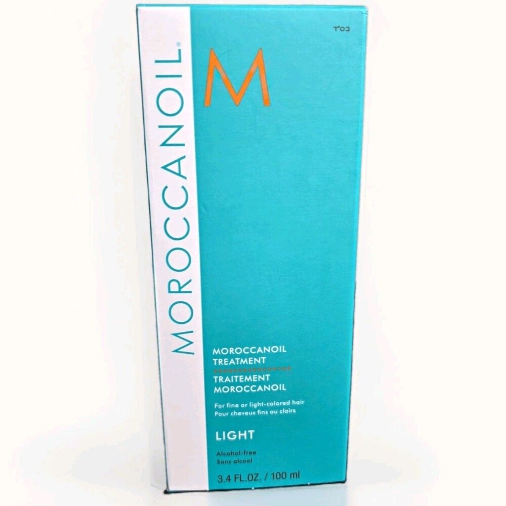 Moroccanoil Treatment Light Hair Oil 3.4 oz / 100 ml Fine Light Hair NIB